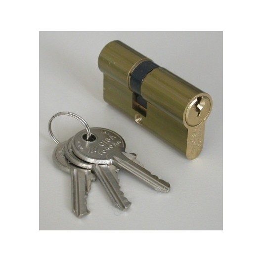 Cilindro 45X45Mm Logo Niquel  Leva Larga Cisa