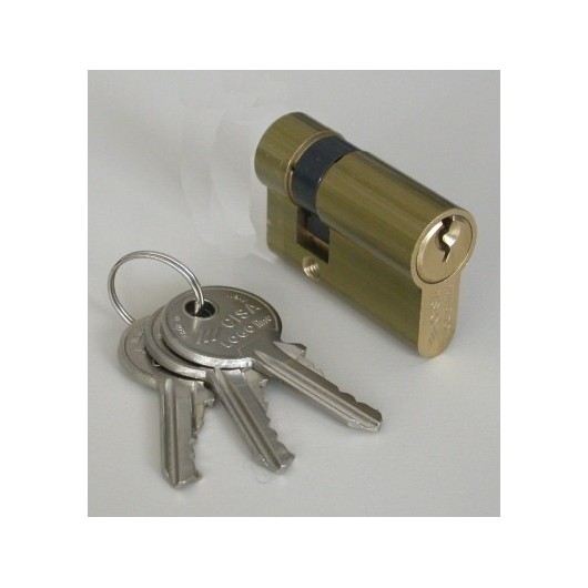 Cilindro 40X10Mm Logo Niquel  Leva Larga Cisa