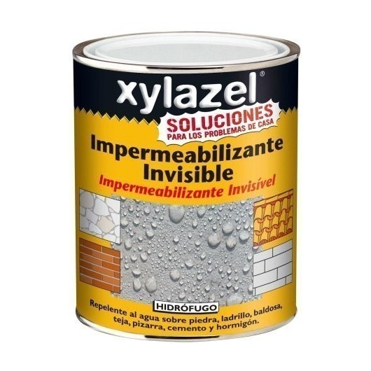 Pintura Impermeabilizante Invisible 750 Ml Incoloro Xylazel