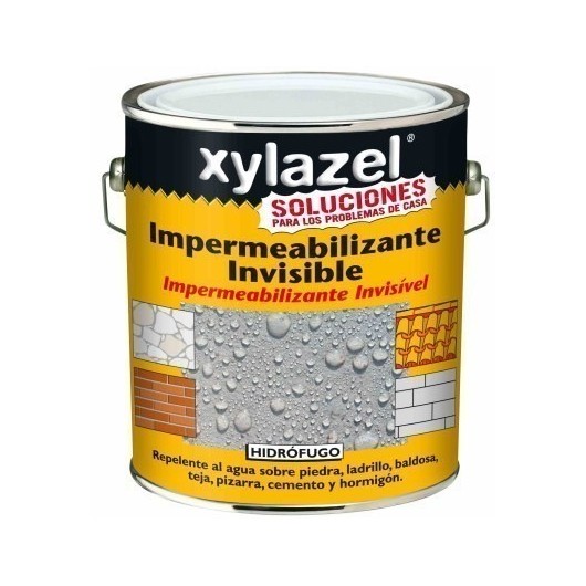 Pintura Impermeabilizante Invisible 4 Lt Incoloro Xylazel