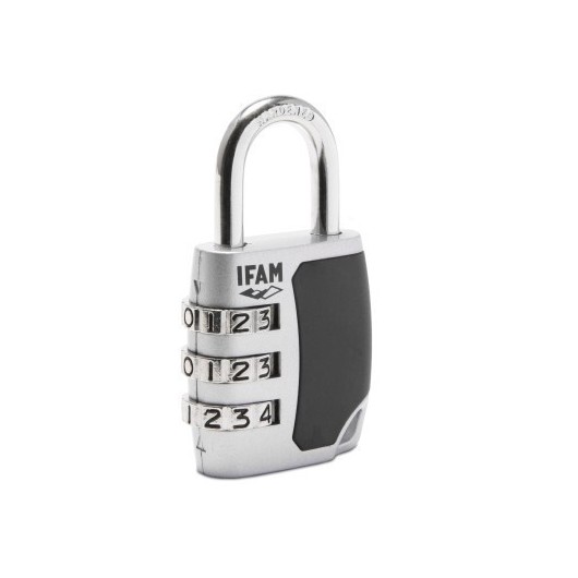 Candado Seguridad  35Mm Comb. Programable Serie C Gris Ifam