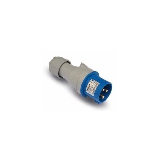 Clavija Aerea Electrica  200-240V 16A-250V 2P+1T Ind Ip44 Famat