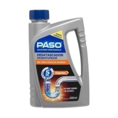 Desatascador Tuberias Quimico  Profesional Gel Paso 1 Lt