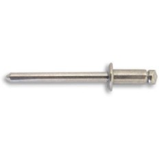 Remache Fijacion 4X10Mm Cabeza Alomada Acero Cincado Bralo 500 Pz