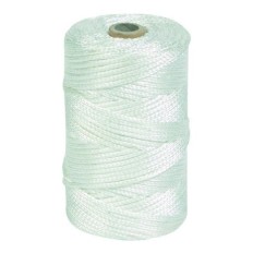 Hilo Atirantar 4 Bobinas 02Mm Nylon Blanco Trenzado 8841 Hyc 400 M