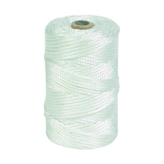 Hilo Atirantar 4 Bobinas 02Mm Nylon Blanco Trenzado 8841 Hyc 400 M