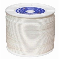 Cuerda Trenzada  05Mm Polipropileno Blanco Hyc 400 Mt