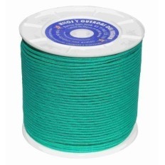 Cuerda Trenzada  05Mm Polietileno  Verde Hyc 400 Mt