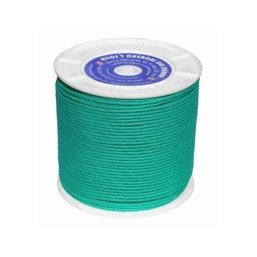 Cuerda Trenzada  05Mm Polietileno  Verde Hyc 400 Mt