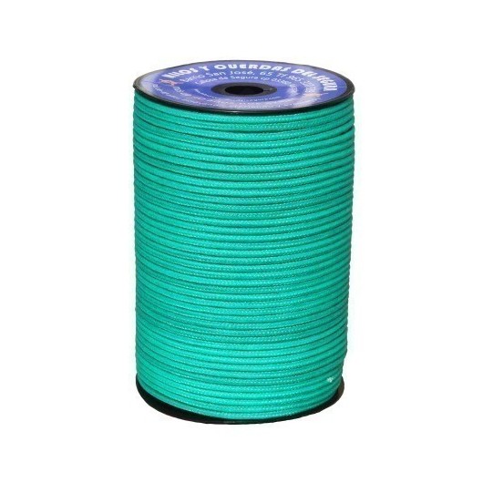 Cuerda Trenzada  06Mm Polietileno  Verde Hyc 200 Mt