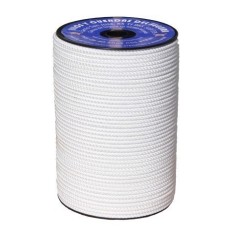 Cuerda Trenzada  05Mm Polietileno  Blanco  Hyc 200 Mt