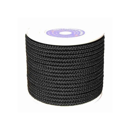 Cuerda Trenzada  10Mm Nylon Neg Mate Hyc 100 Mt