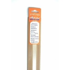 Pletina Perfilada 83X45Mm Distinto Nivel Adhesivo Inox Haya 