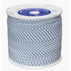 Cuerda Trenzada  05Mm Polipropileno Azul Hyc 400 Mt