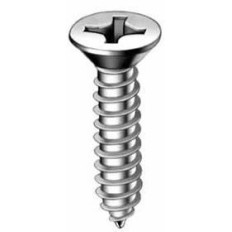 Tornillo Rosca Chapa 7982 4,8X038Mm Cincado Index 250 Pz