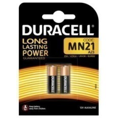 Pila Alcalina Mn21 12V Mando Distancia Mn21 Duracell 2 Pz