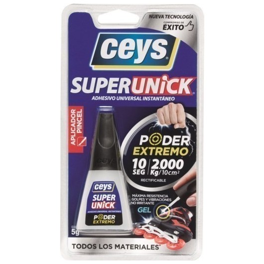 Pegamento Instantaneo 5 Gr Superceys Pincel Ceys