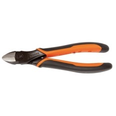 Alicate Corte Diagonal 160Mm Mango Bimaterial Fosfat Con Clip Bahco