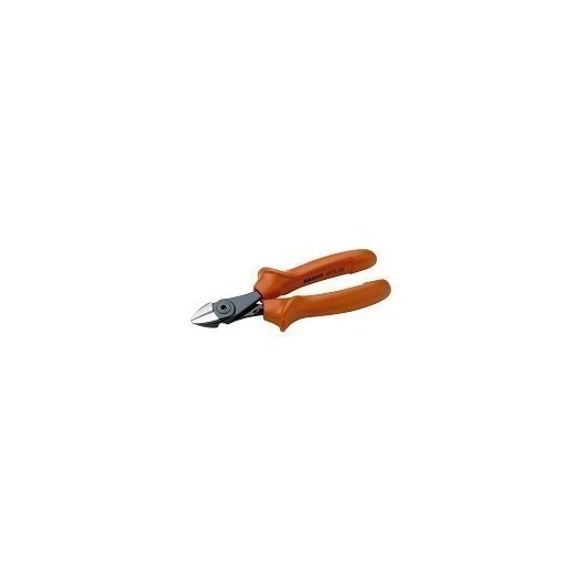 Alicate Corte Diagonal 160Mm 1000V Mango Plastico Bahco