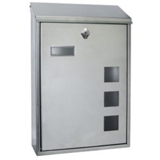 Buzon Exterior Vertical Btv Inox Lisboa 11186