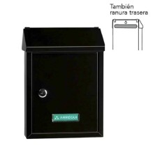 Buzon Exterior Arregui Acero Negro Smart E5724