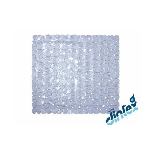 Alfombra Baño Antideslizante 54X54Cm Ducha Blanco Marelia Dintex