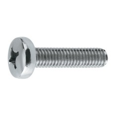 Tornillo Rosca Metrica 7985 06X020Mm Cincado Fontana 200 Pz