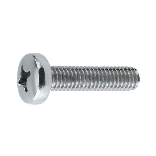 Tornillo Rosca Metrica 7985 06X020Mm Cincado Fontana 200 Pz