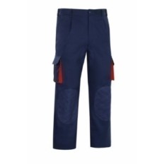 Pantalon Trabajo T54  Tergal Az/Ro Mltibol Vesin