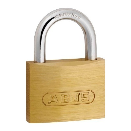 Candado Seguridad  50Mm Arco Corto Llaves Iguales Laton  Abus