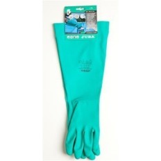 Guante Quimico Xl10-46Cm Piscina Flocado  Nitrilo  Verde Juba