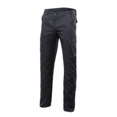 Pantalon Trabajo T44 Elastico Tergal Gris Velilla