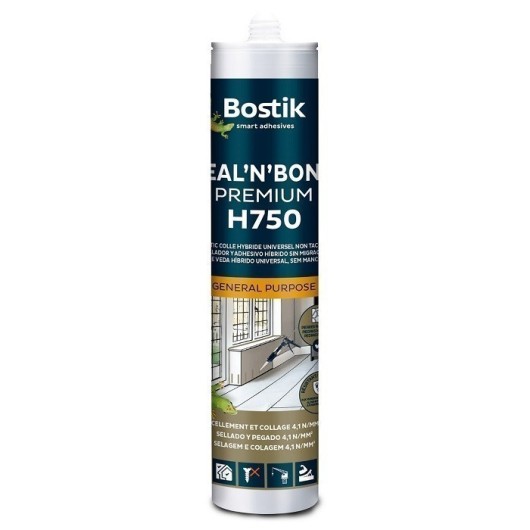 Adhesivo Sellador Polimero 290 Ml Marron  Ms 107 Express Cartucho Bost