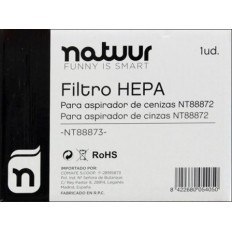 Filtro Aspirador Ceniza Hepa 18Lt Volcany Natuur Nt88873