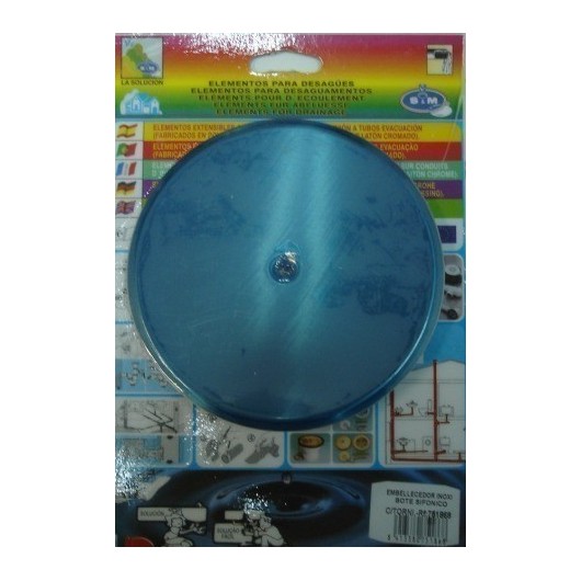 Embellecedor Baño Sifon 135Mm Inox S M