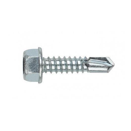 Tornillo Autotaladrante 7504K 6,3X150 Cincado Fontana 100 Pz