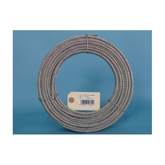 Cable Ind 6X7+1 6Mm Cursol Ac Galv 12014008 100 Mt