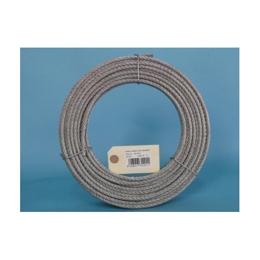 Cable Acero Galv 6X19+1 10Mm Cursol 100 Mt