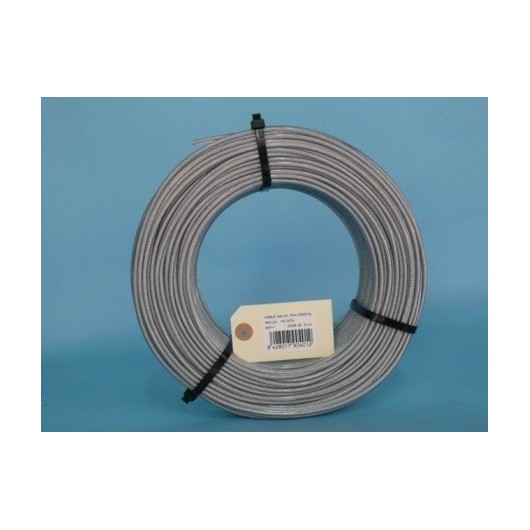 Cable Acero Galv 6X7+1 02Mm Recubierto Pvc Cursol 100 Mt