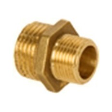 Contrarrosca Fontaneria  Reducida  M-M 1/2"X1" Laton Inyectometal