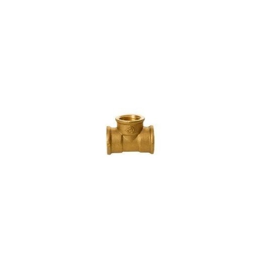 Conector Fontaneria En T H 3/4" Laton  Inyectometal