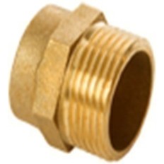 Enlace Fontan Soldar M 1/2" X 18 Laton  Inyectometal