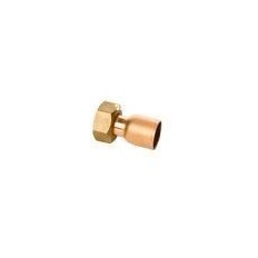 Racor Soldar Loco 1/2"X15 Recto Cobre Inyectometal