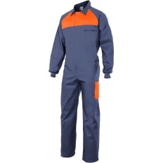 Mono Trabajo T54 190 Gris Tergal Gris/Naranja Velilla