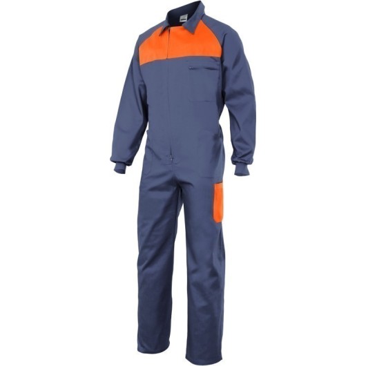 Mono Trabajo T54 190 Gris Tergal Gris/Naranja Velilla