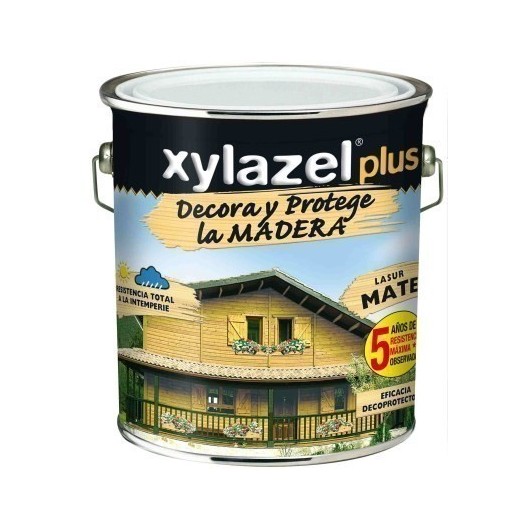 Protector Preparacion Madera 4 Lt Teca Exterior Mate Lasur 