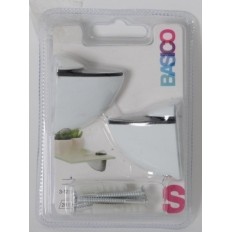 Portaestante Soporte 3-12Mm Balda Rei Blanco Basico 2-Bs.S.01 2 Pz