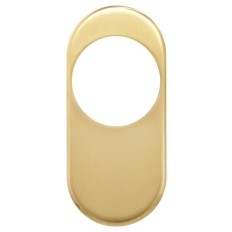 Embellecedor Escudo Seguridad 1850Emb-2 Oro Puerta Exterior Mcm