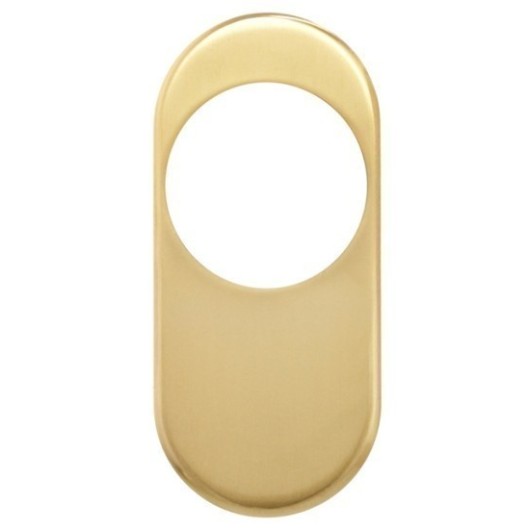 Embellecedor Escudo Seguridad 1850Emb-2 Oro Puerta Exterior Mcm