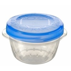 Hermetico Alimentos Redondo 0,5Lt Con Rosca Take Away Tra Plastico Curver 3 Pz